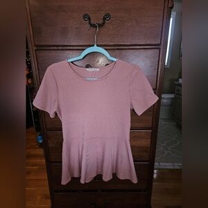 Caution To The Wind Peplum Top